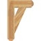 Ekena Millwork Traditional Craftsman Rough Sawn Bracket, Western Red Cedar, 6"W x 22"D x 34"H BKT06X22X34TRA04RWR - alternate 2